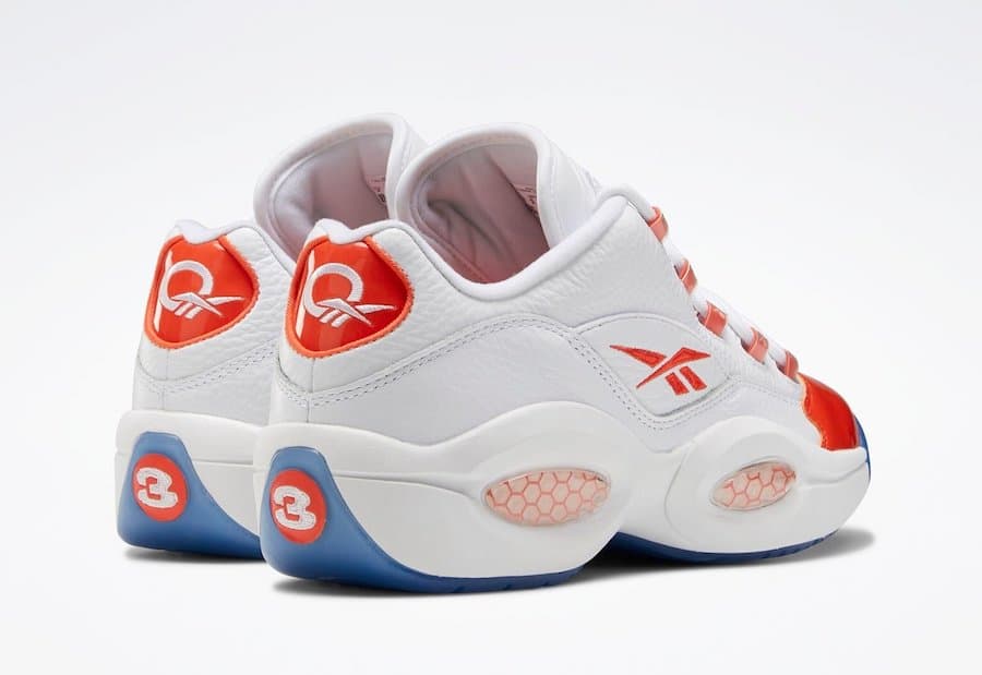 Reebok Question Low Patent “Vivid Orange” release photo 5