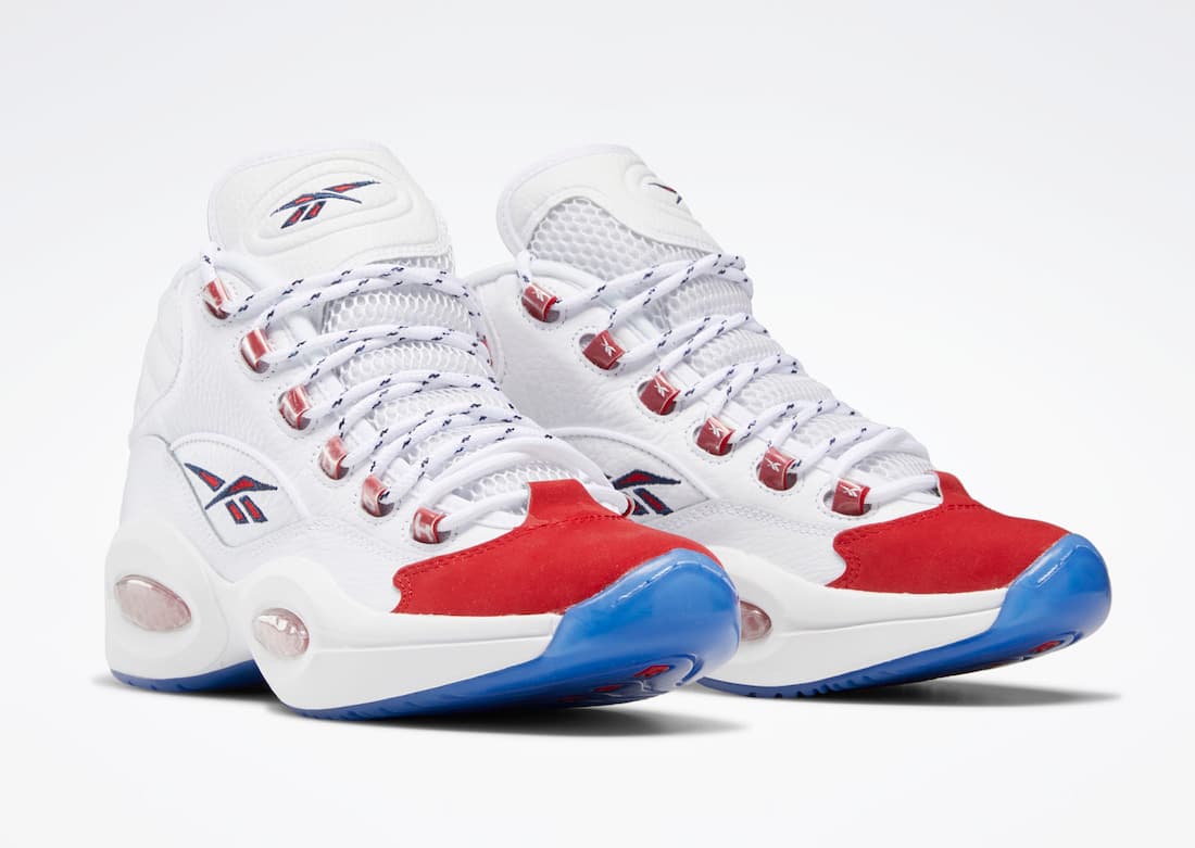 Reebok Question Mid OG “Red Toe” release photo 2