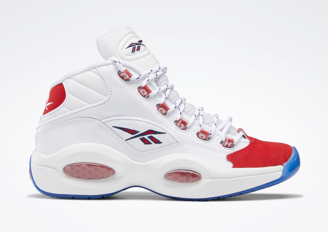 Reebok Question Mid OG “Red Toe” release photo 1