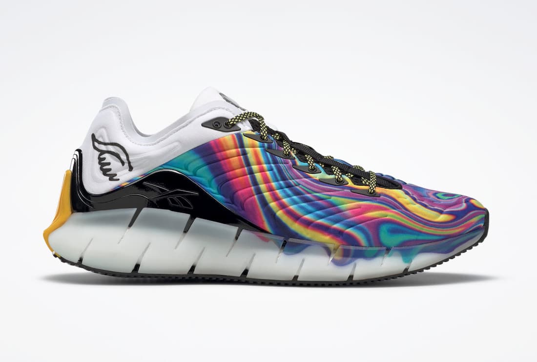 Reebok Zig Kinetica “Peace Train” release photo 2