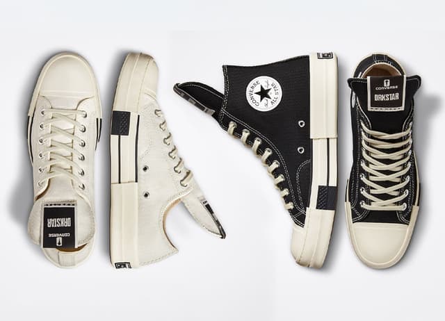 DRKSHDW x Converse DRKSTAR Chuck 70 release photo