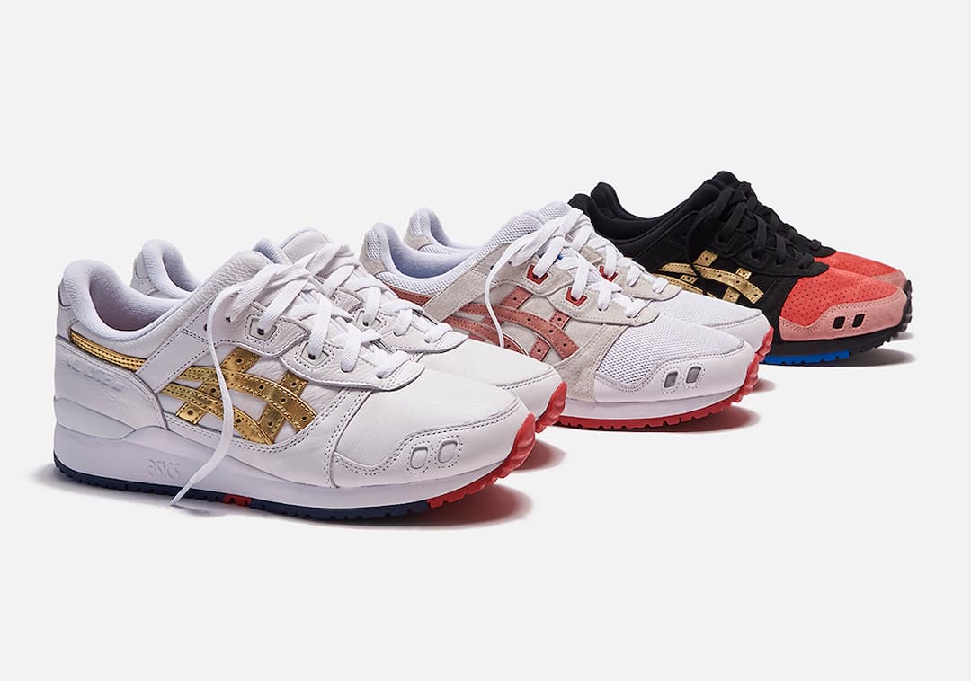 Ronnie Fieg x ASICS Gel Lyte III “Tokyo Trio” release photo 1