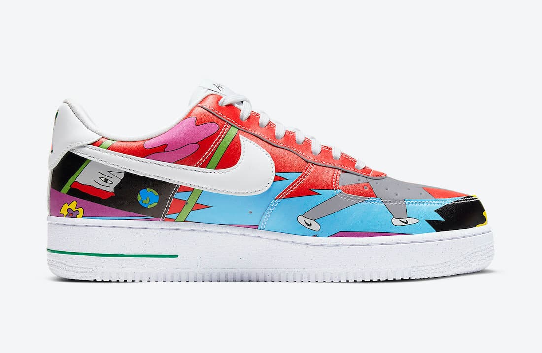 Ruohan Wang x Nike Air Force 1 Flyleather release photo 3
