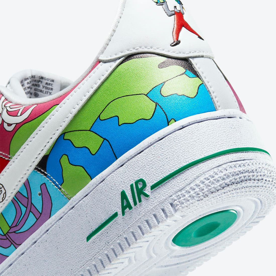 Ruohan Wang x Nike Air Force 1 Flyleather release photo 8