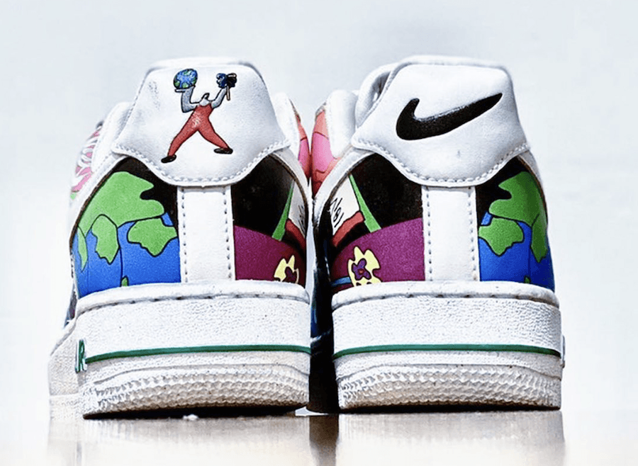 Ruohan Wang x Nike Air Force 1 Flyleather release photo 12