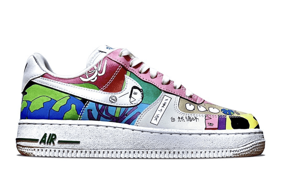 Ruohan Wang x Nike Air Force 1 Flyleather release photo 11