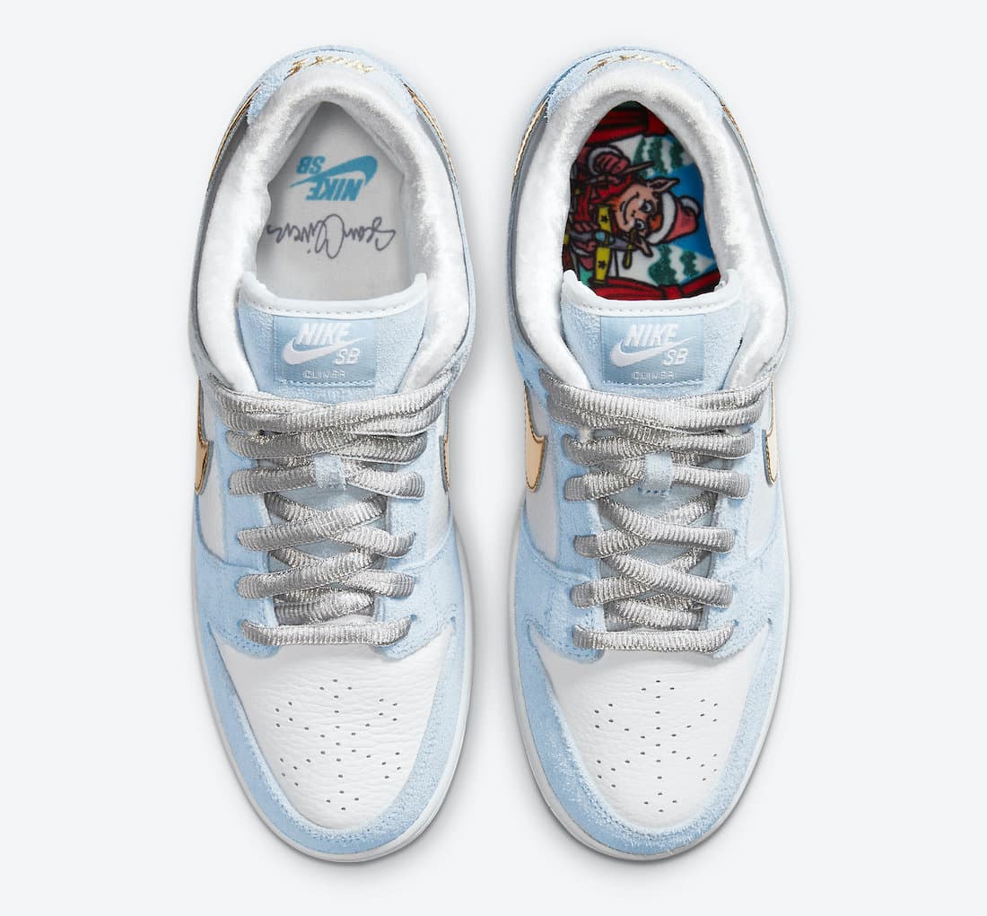 Sean Cliver x Nike SB Dunk Low “Holiday Special” release photo 5