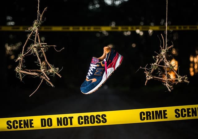 Sneaker Politics x New Balance 999 “Case 999? New Balance release photo