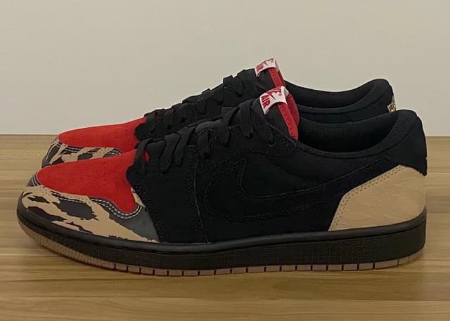 SoleFly x Air Jordan 1 Low “Carnivore” Jordan release photo