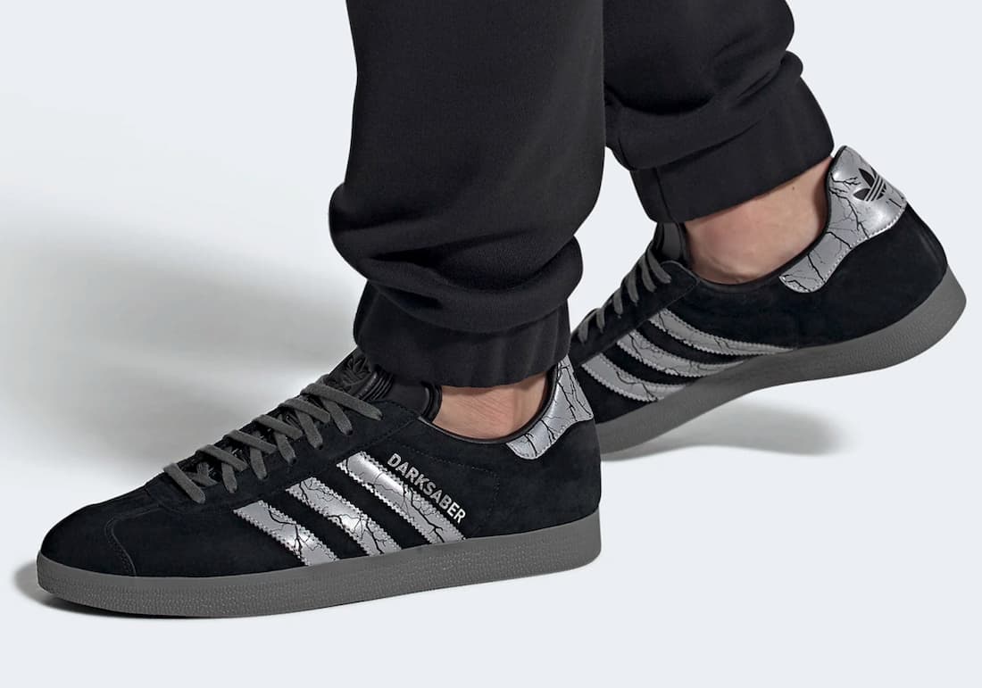 Star Wars x adidas Gazelle “Darksaber” release photo 3