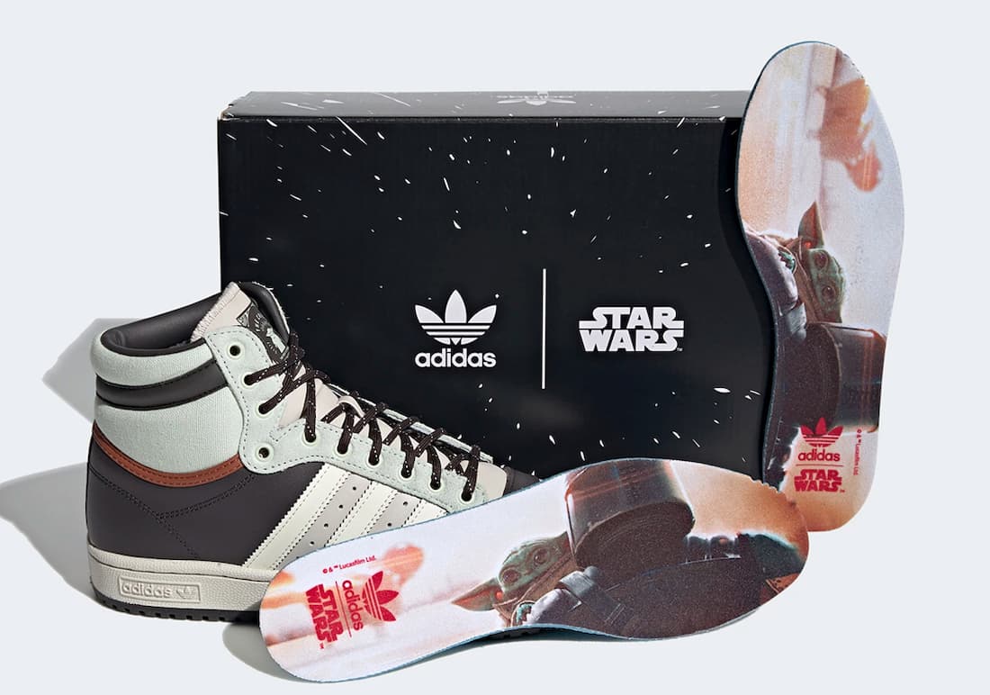Star Wars x adidas Top Ten Hi “The Child” release photo 7