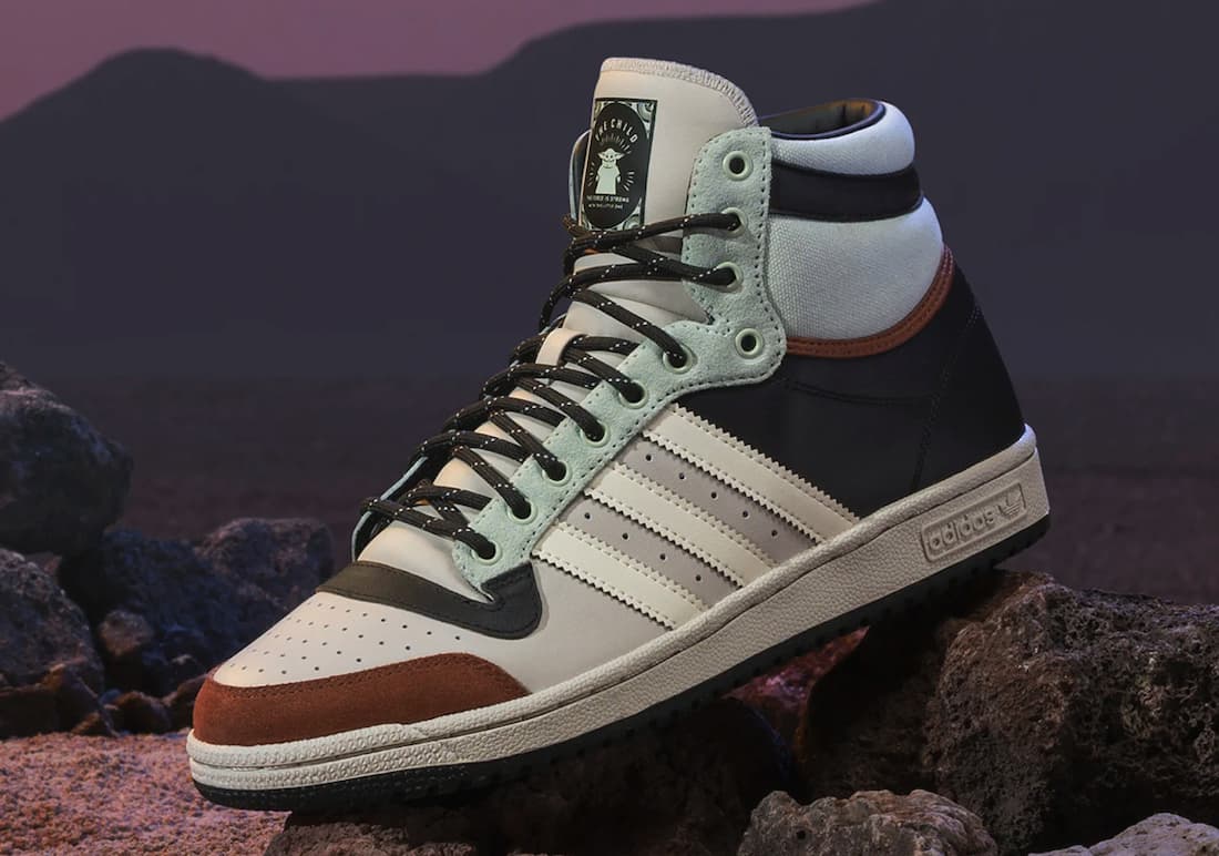 Star Wars x adidas Top Ten Hi “The Child” release photo 5