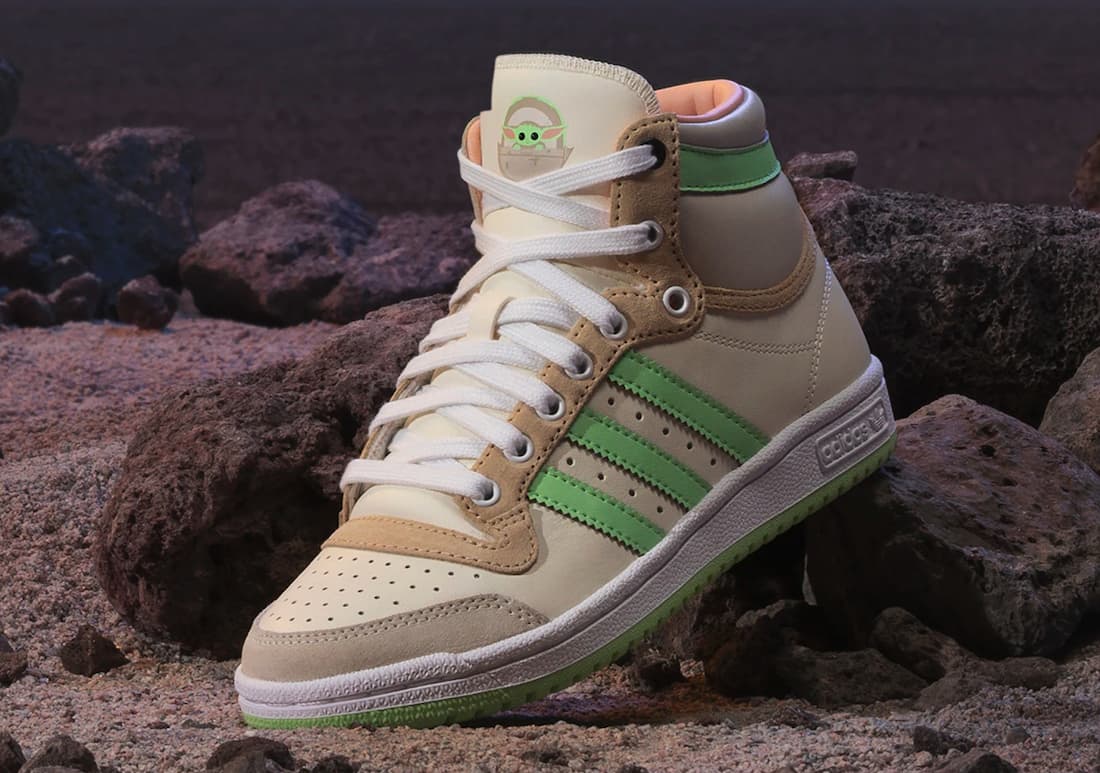 Star Wars x adidas Top Ten Hi “The Child” release photo 2