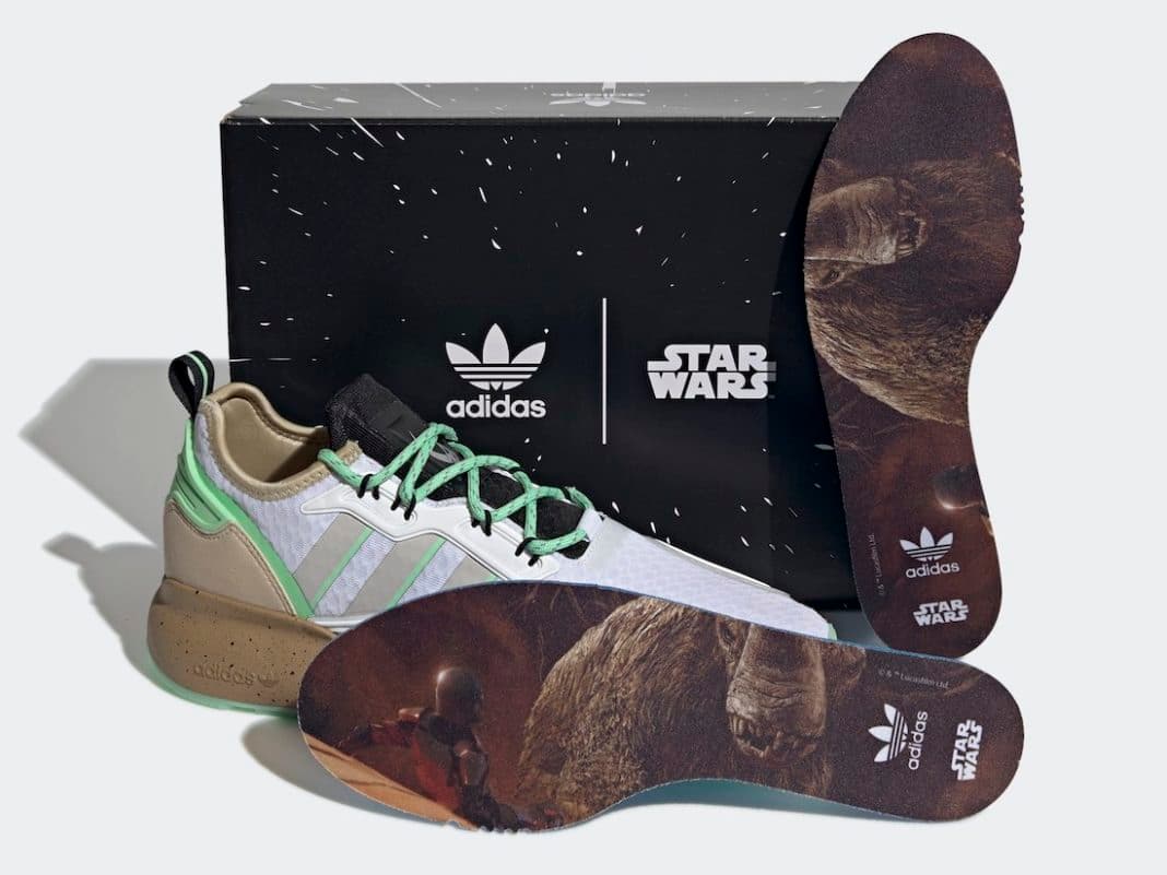 Star Wars x adidas ZX 2K Boost “Mudhorn” release photo 1