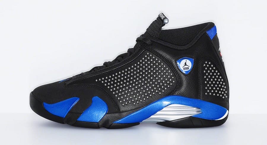 Supreme x Air Jordan 14 release photo 1