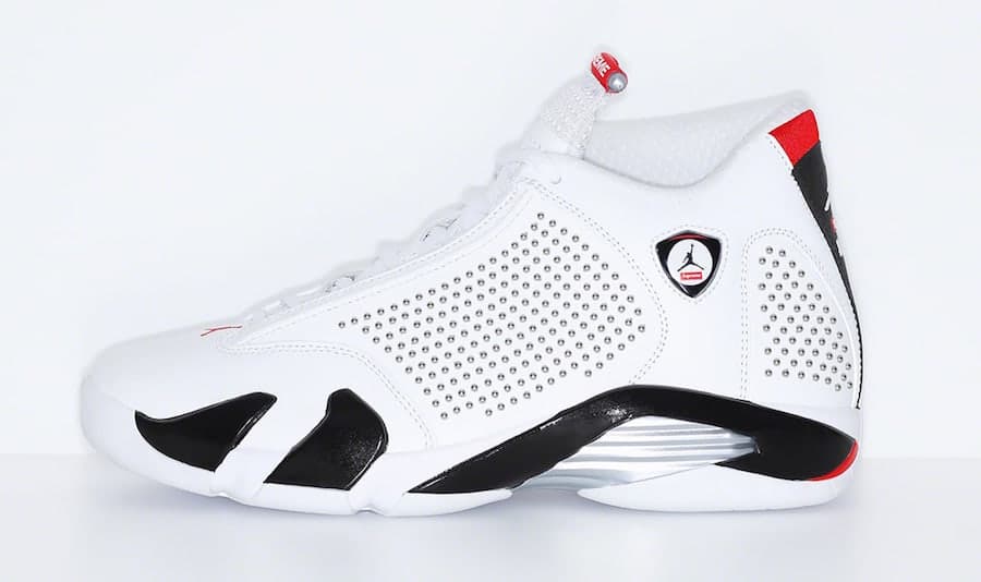 Supreme x Air Jordan 14 release photo 1