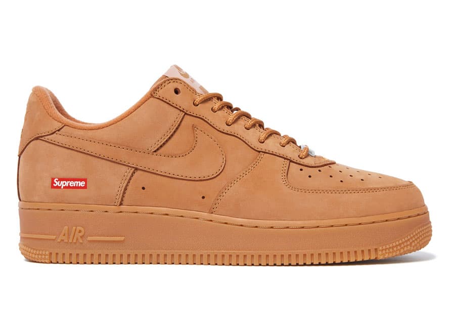 Supreme x Nike Air Force 1 Low “Flax” Nike release photo