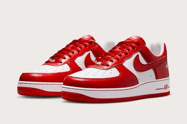 Terror Squad x Air Force 1 Low QS "University Red" release photo