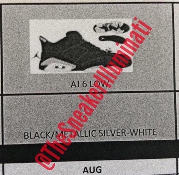 Air Jordan 6 Low release photo 4
