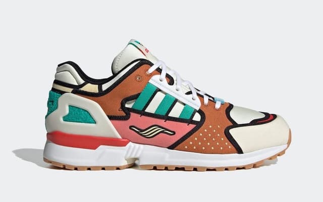 The Simpsons x adidas ZX 10000 “Krusty Burger” adidas release photo