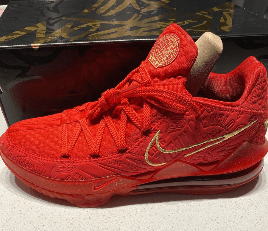 Titan x Nike LeBron 17 Low release photo 14