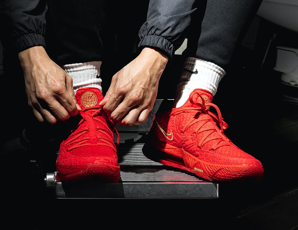 Titan x Nike LeBron 17 Low release photo 12