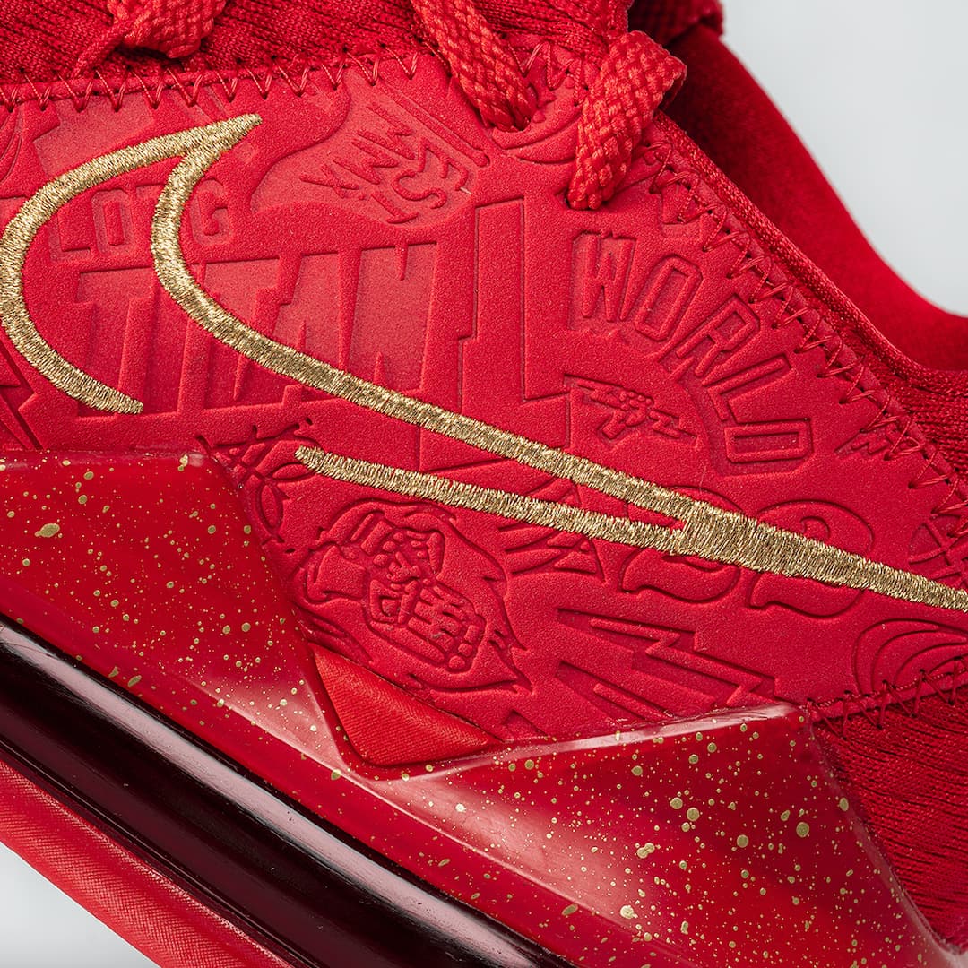 Titan x Nike LeBron 17 Low release photo 9