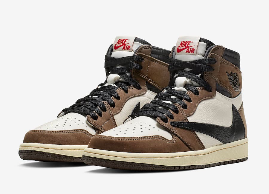 Travis Scott x Air Jordan 1 High OG TS SP release photo 1
