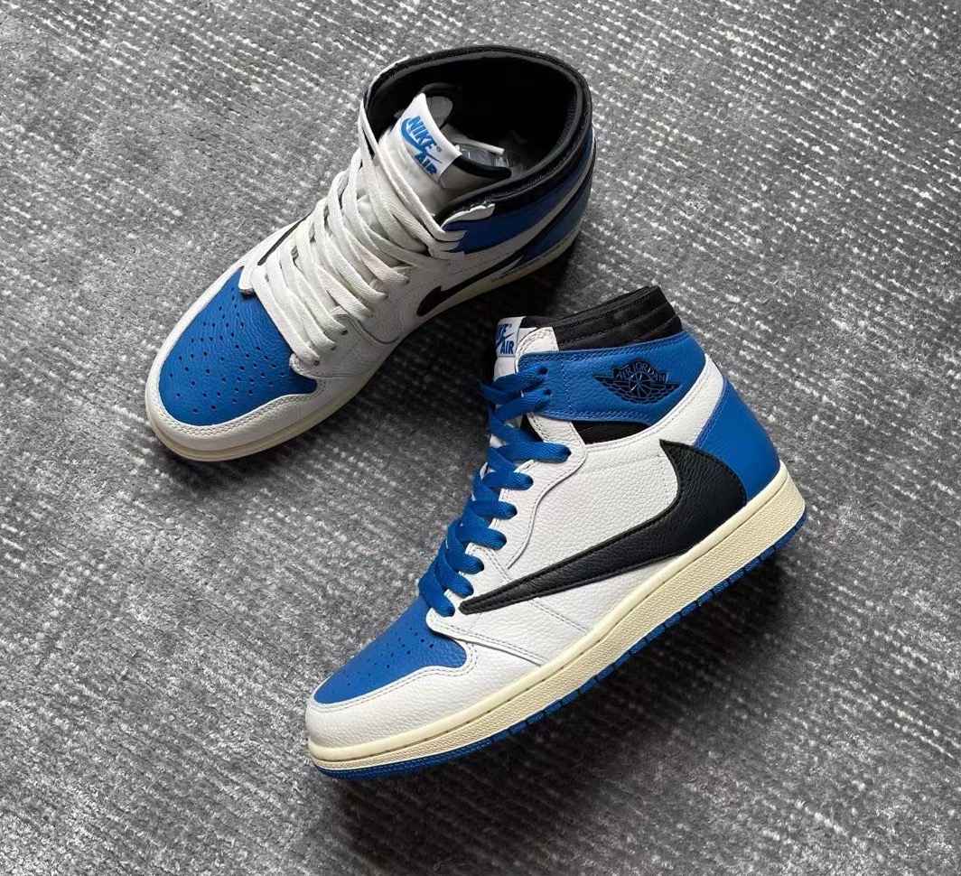 Travis Scott x Fragment x Air Jordan 1 High OG release photo 7