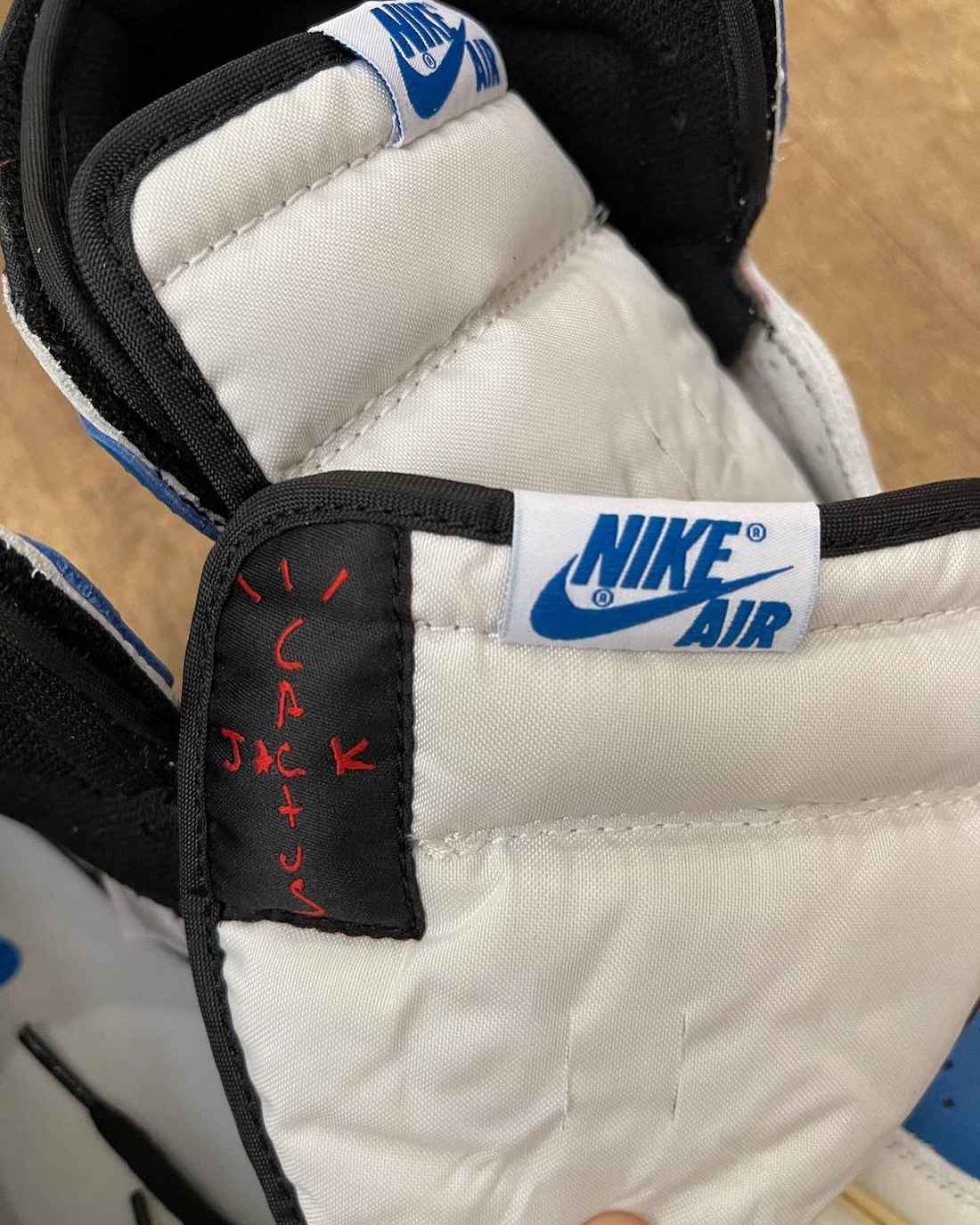 Travis Scott x Fragment x Air Jordan 1 High OG release photo 16
