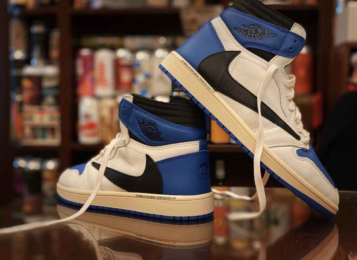 Travis Scott x Fragment x Air Jordan 1 High OG release photo 51