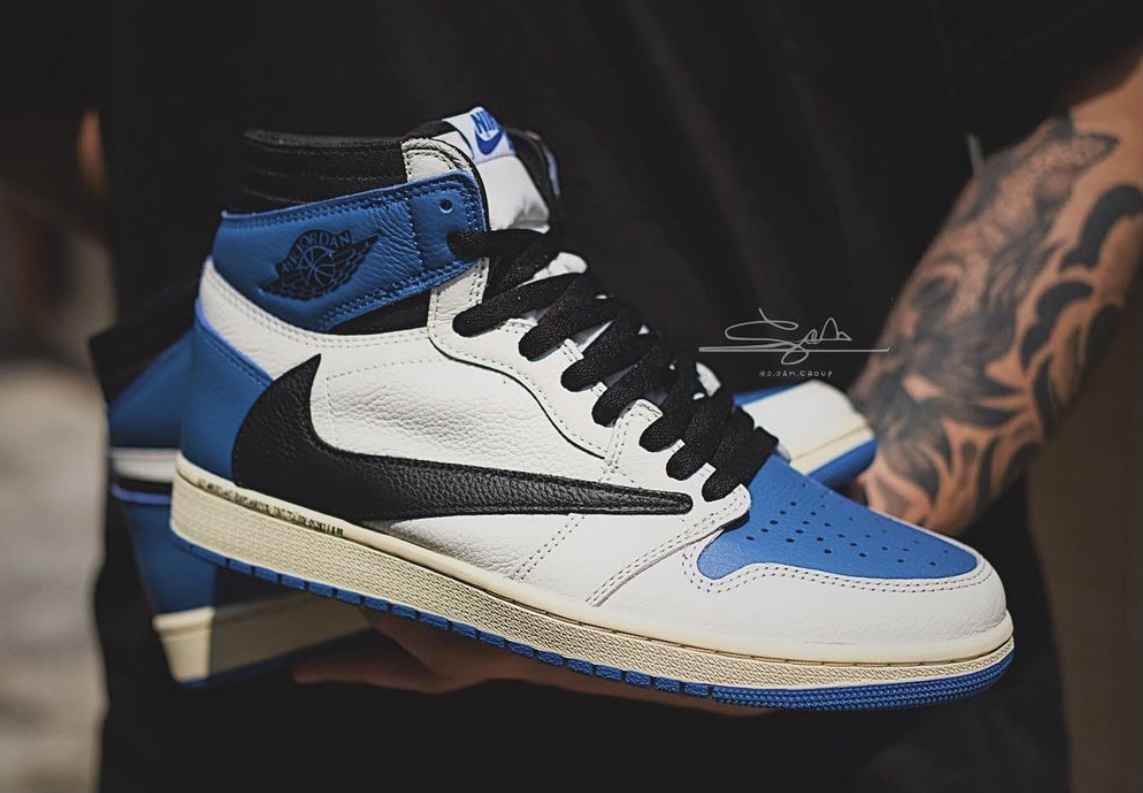 Travis Scott x Fragment x Air Jordan 1 High OG release photo 43
