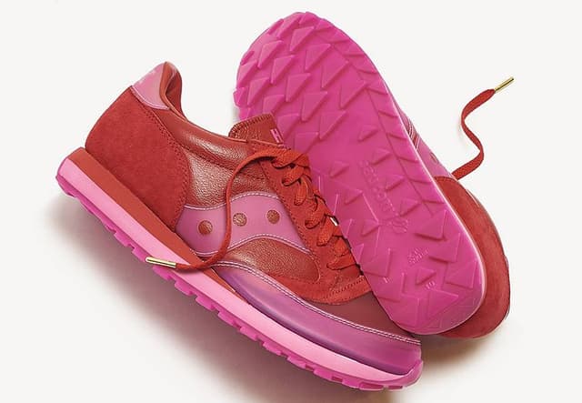 Hommewrk x Saucony Jazz 81 “Sorrel Red” release photo