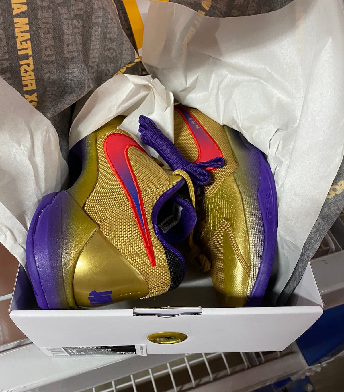 Undefeated x Nike Kobe 5 Protro “Double Digits” release photo 9