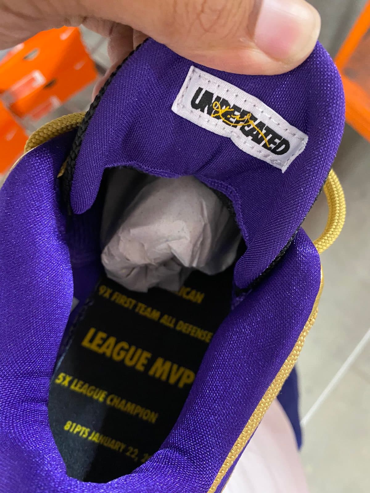 Undefeated x Nike Kobe 5 Protro “Double Digits” release photo 10