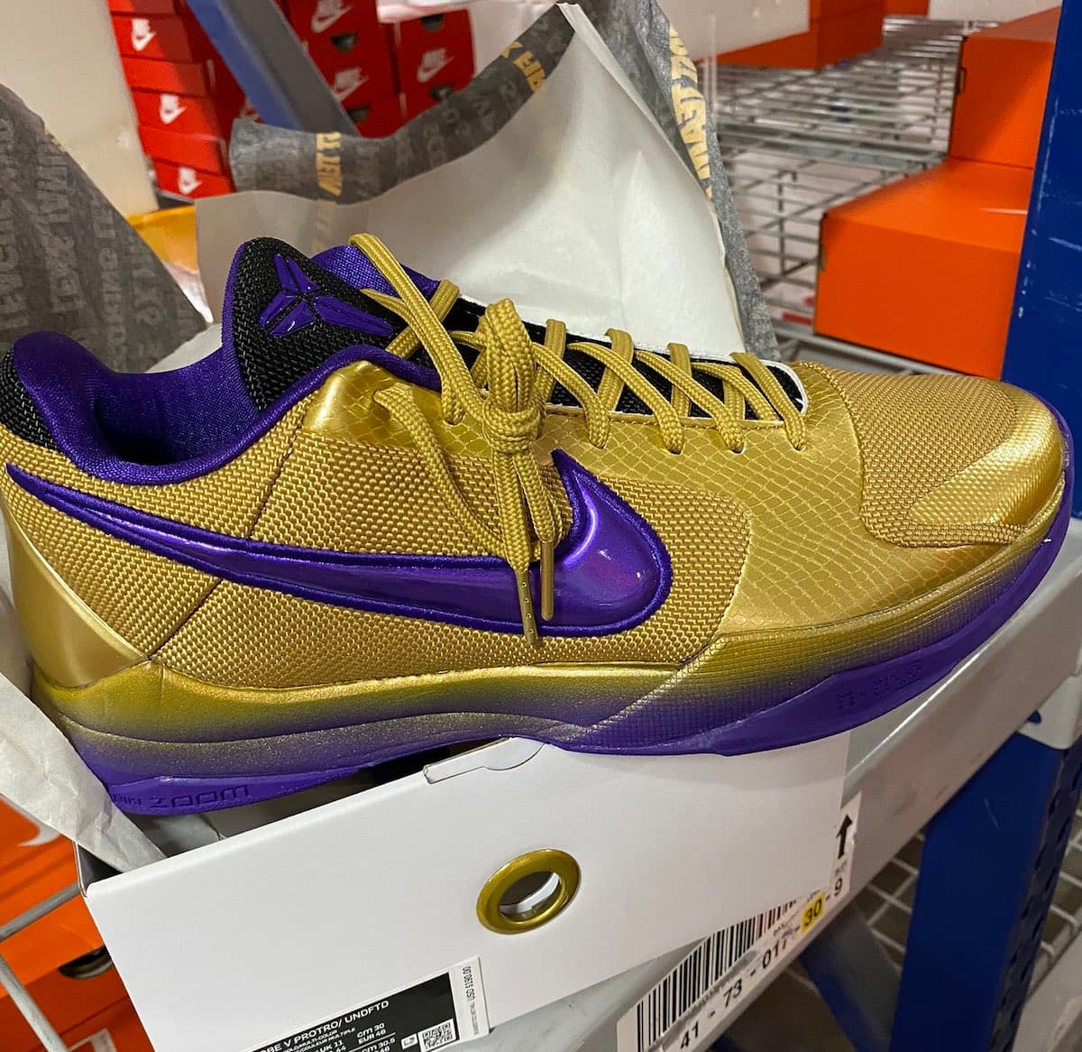 Undefeated x Nike Kobe 5 Protro “Double Digits” release photo 5