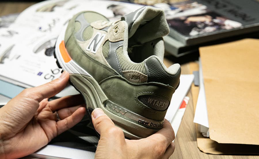WTAPS x New Balance 992 release photo 2