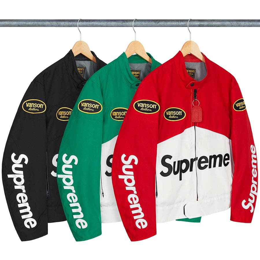 Supreme®/Vanson Leathers® Cordura® Jacket release photo 1