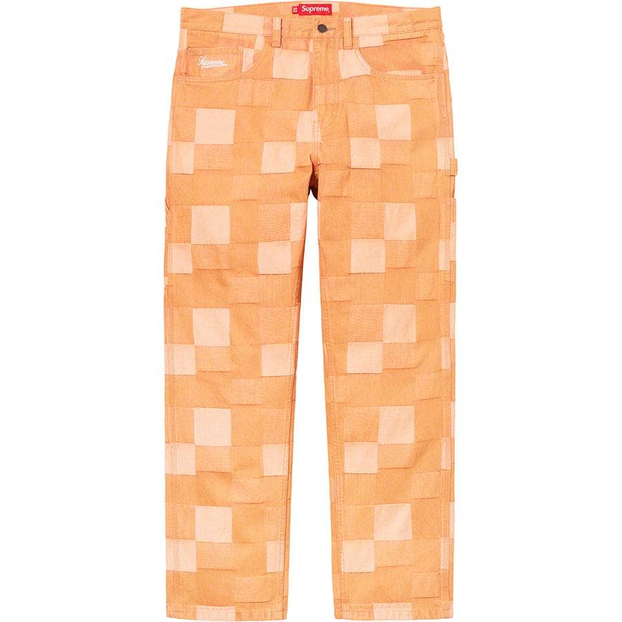 Supreme Patched Denim Painter Pant release photo 3