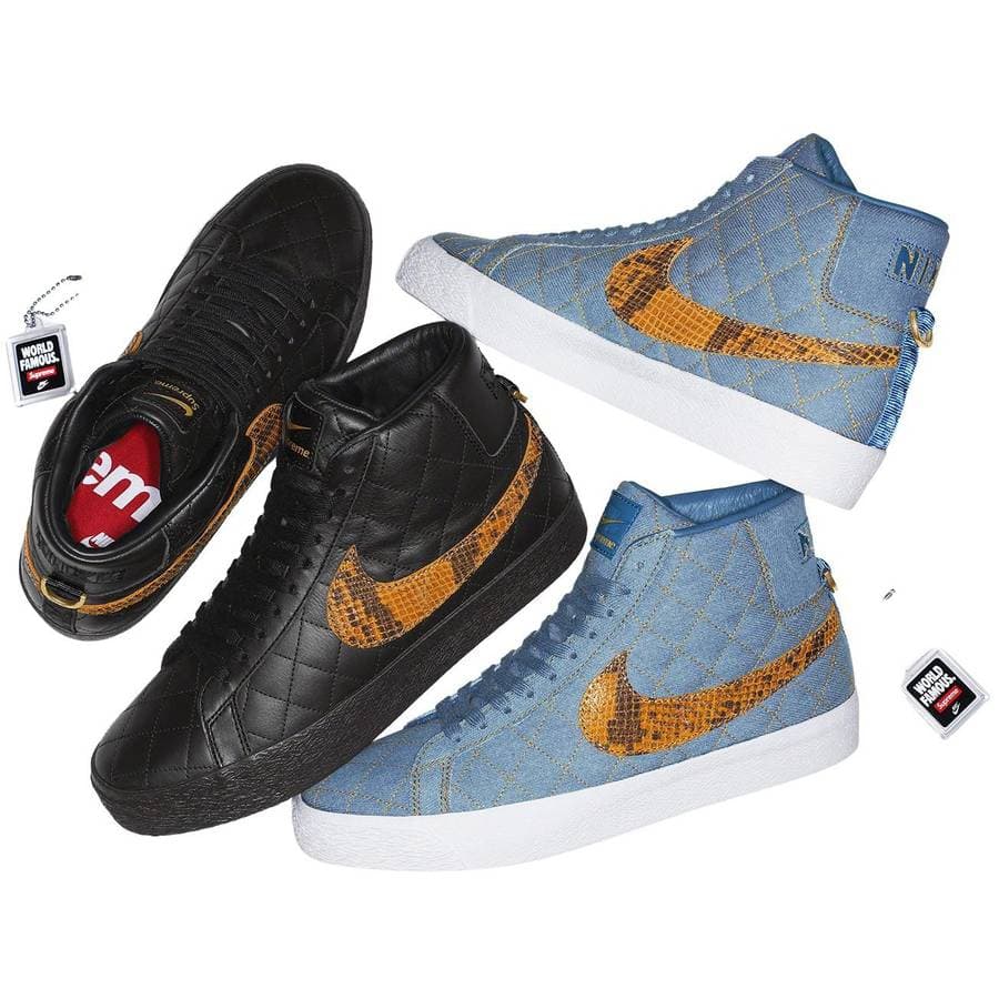 Supreme®/nike Sb Blazer Mid release photo 1