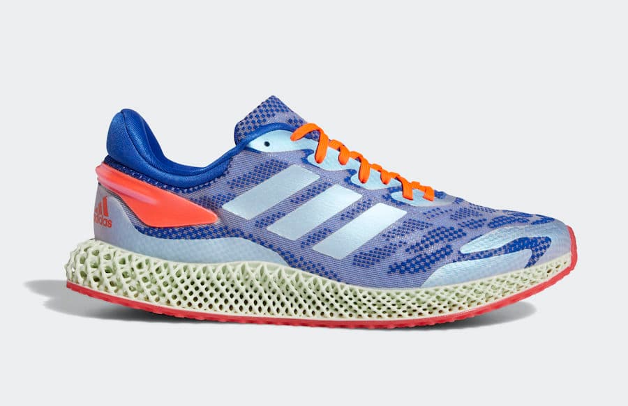 adidas 4D Run 1.0 “Glory Blue” release photo 1
