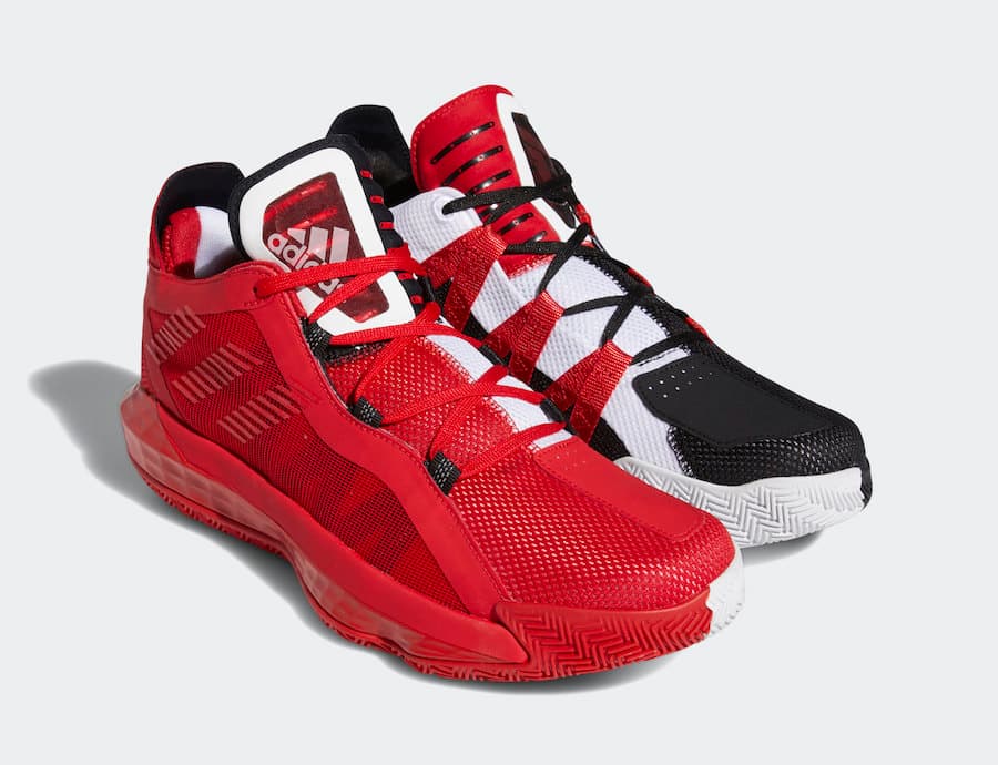 adidas Dame 6 “Scarlet” release photo 1