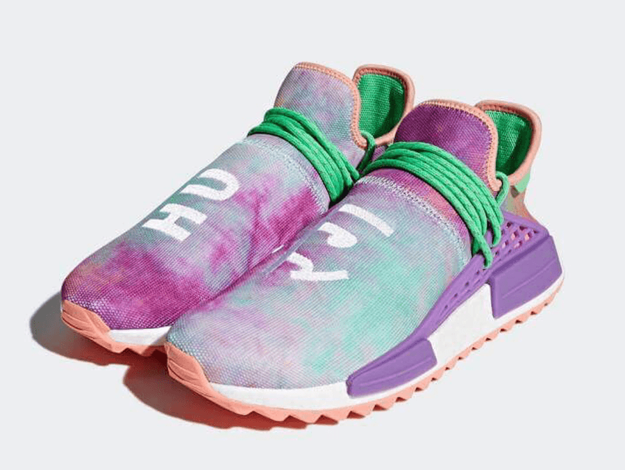 Pharrell x adidas NMD Hu Trail “Holi” adidas release photo