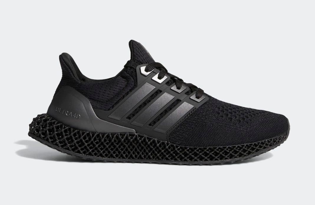 adidas Ultra 4D “Triple Black” release photo 1