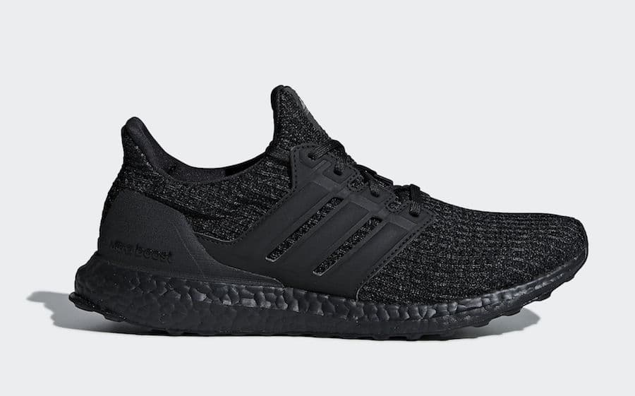 adidas Ultra Boost 4.0 “Triple Black” release photo 1