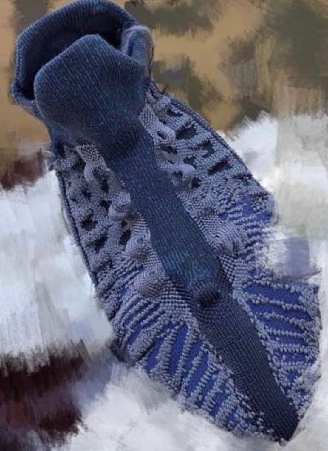 adidas YZY BSKTBL KNIT “3D Slate Blue” release photo 4