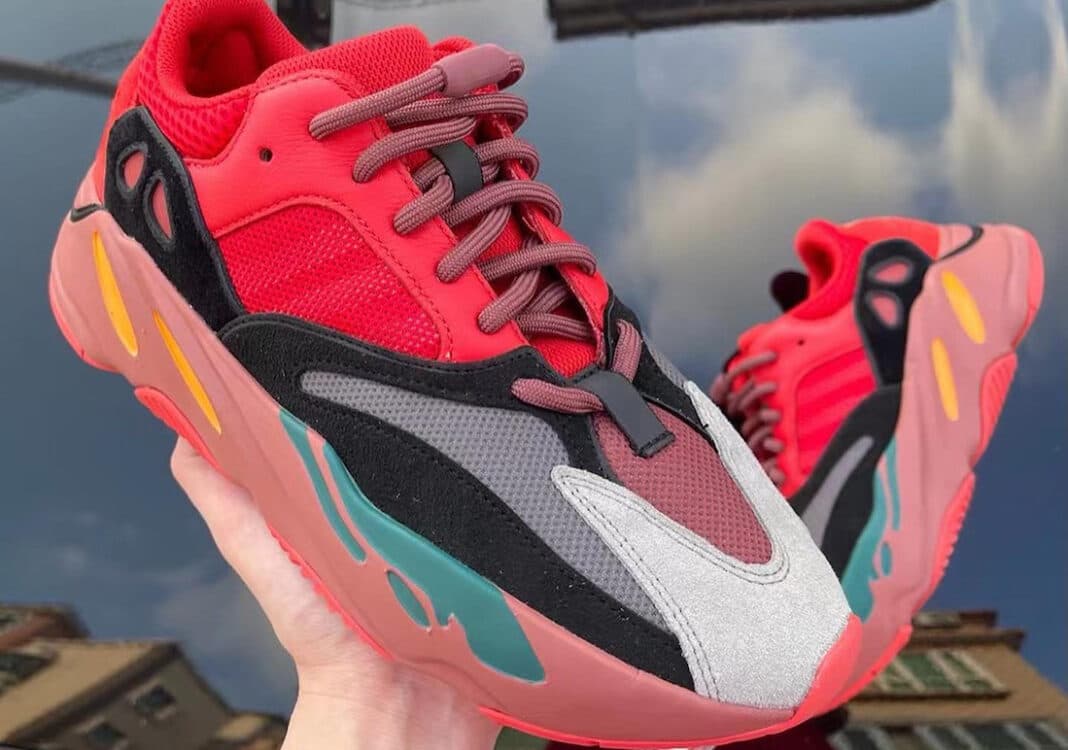 adidas Yeezy Boost 700 “Hi-Res Red” release photo 1