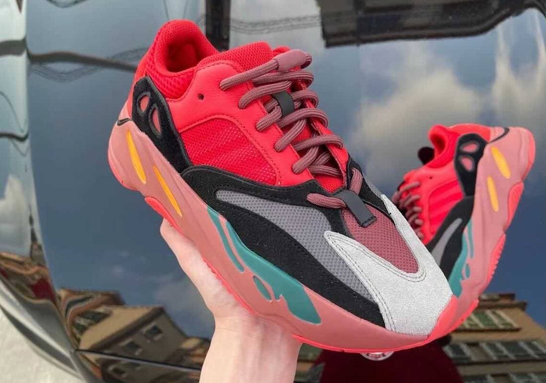 adidas Yeezy Boost 700 “Hi-Res Red” release photo 2