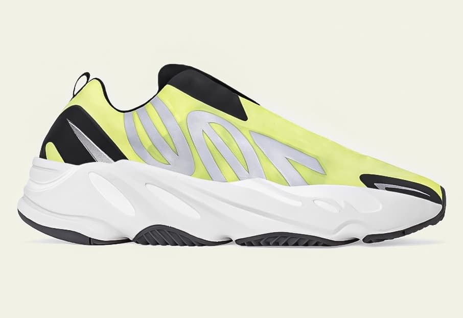 adidas Yeezy Boost 700 MNVN Laceless “Phosphor” adidas release photo