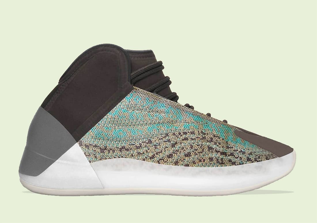 adidas Yeezy QNTM “Teal Blue” release photo 5